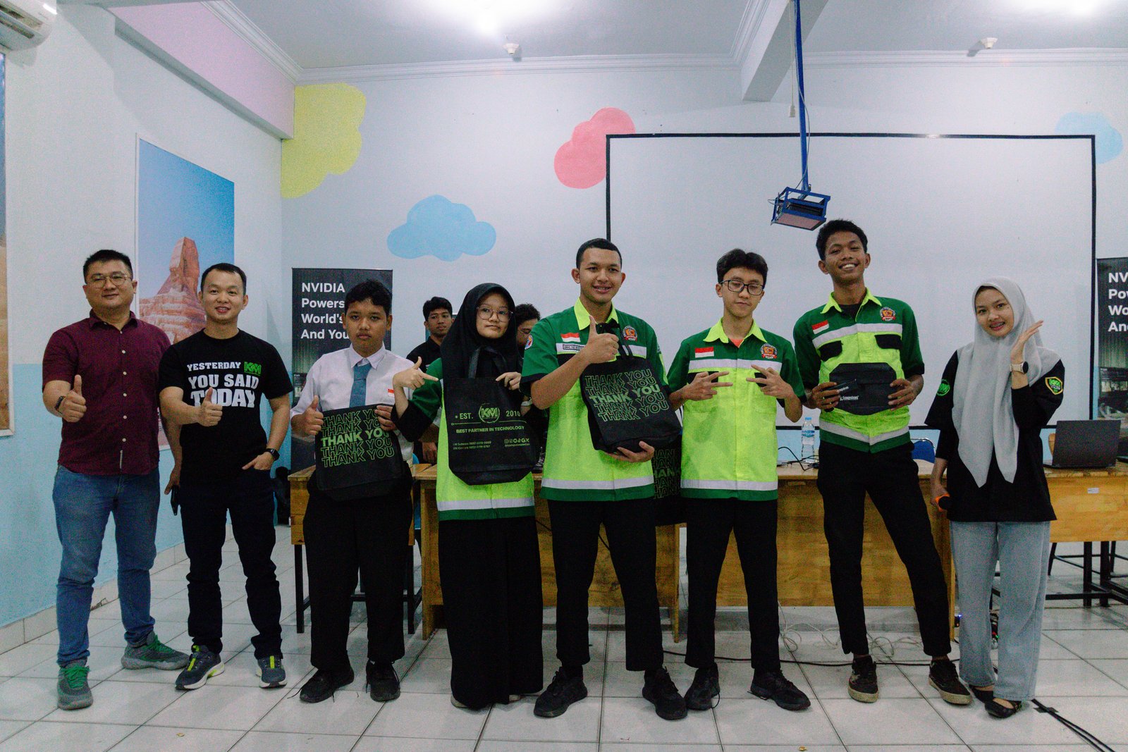 SMK Multi Karya Gelar Talkshow Teknologi bersama NVIDIA dan Komputer Medan
