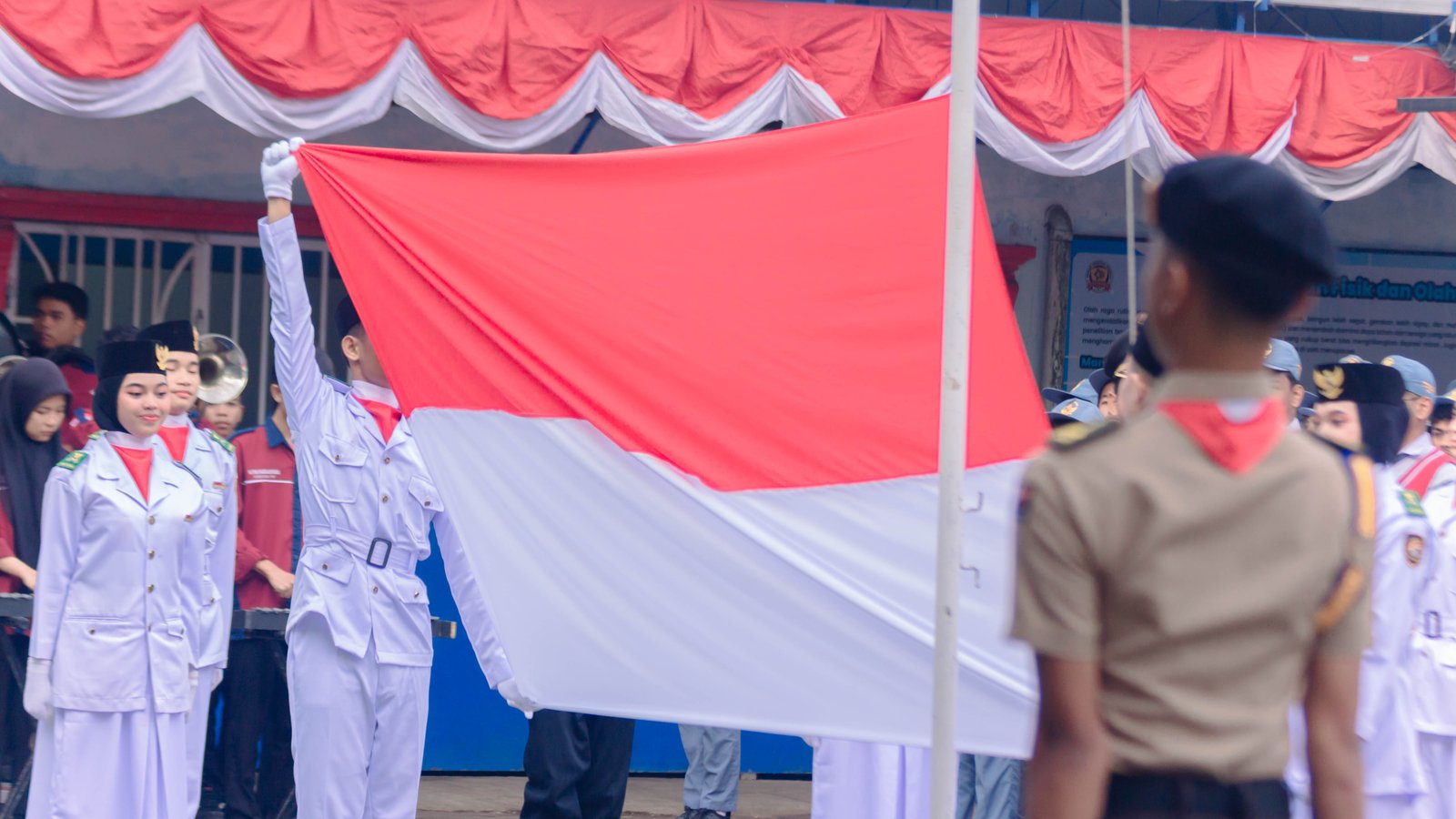 SMK Multi Karya Gelar Upacara HUT ke-80 Kemerdekaan RI dengan Khidmat