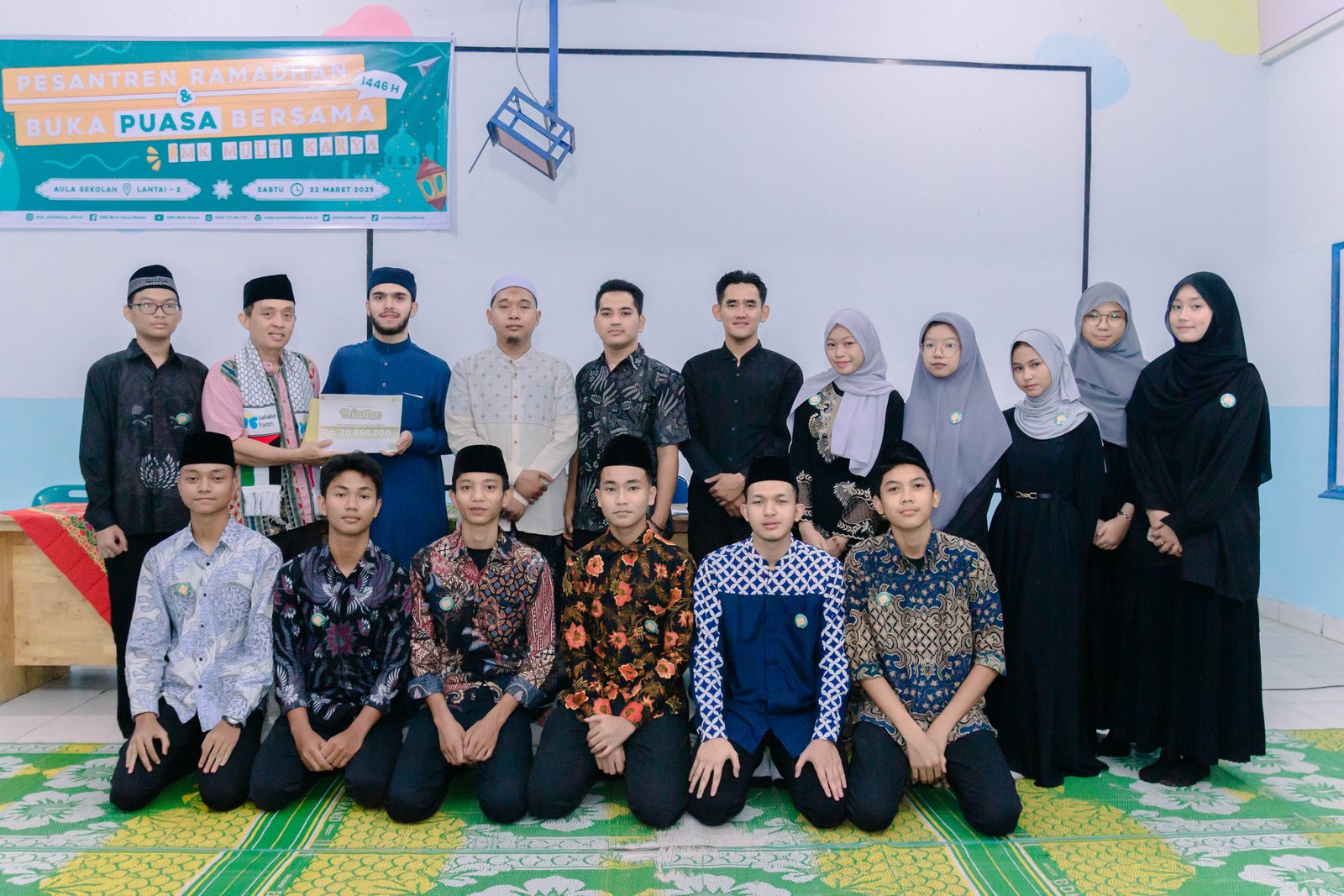 Pesantren Ramadhan SMK Multi Karya: Merajut Iman, Menguatkan Kepedulian untuk Palestina